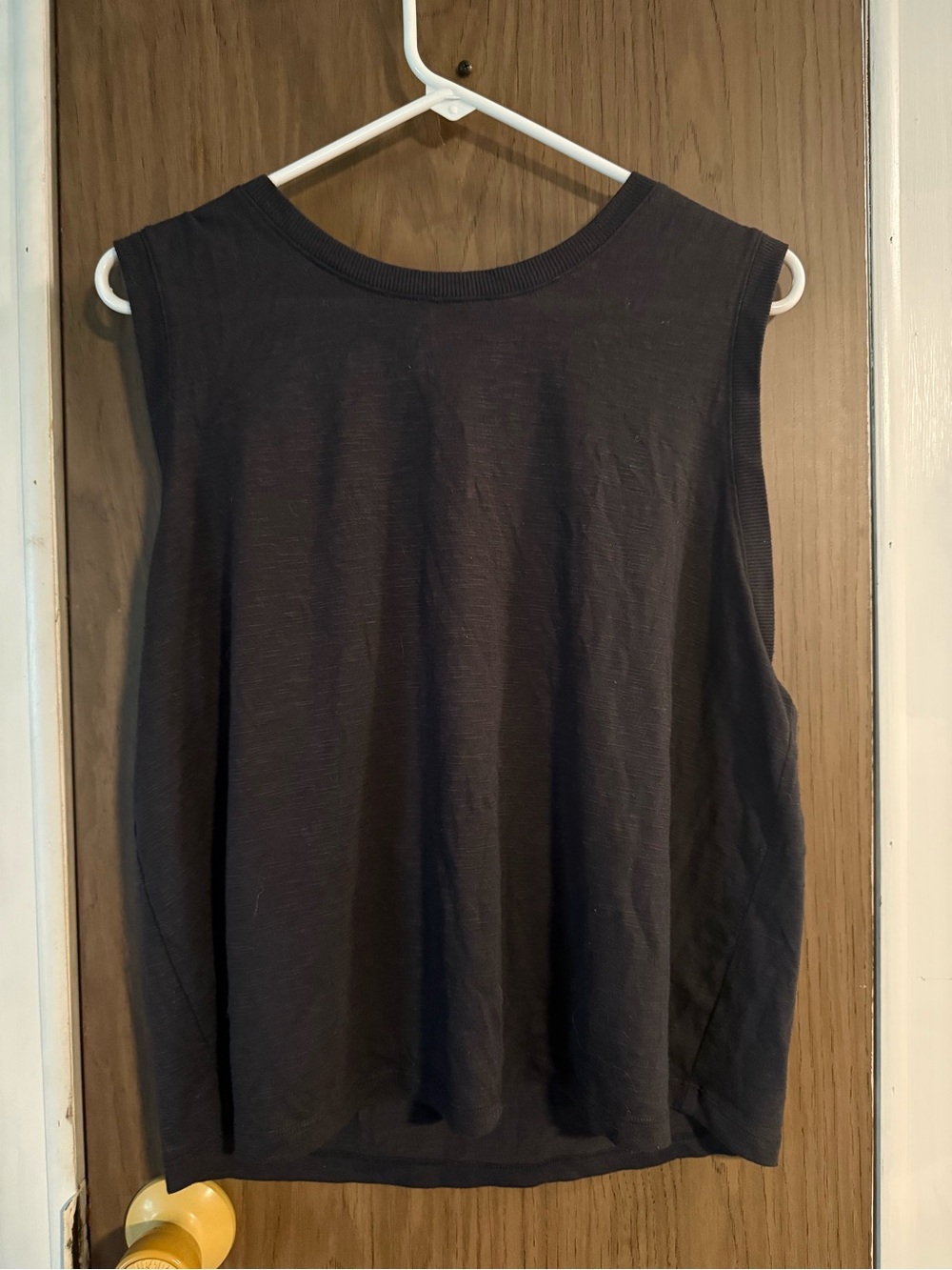 all in motion Black Sleeveless Crewneck Tank Top